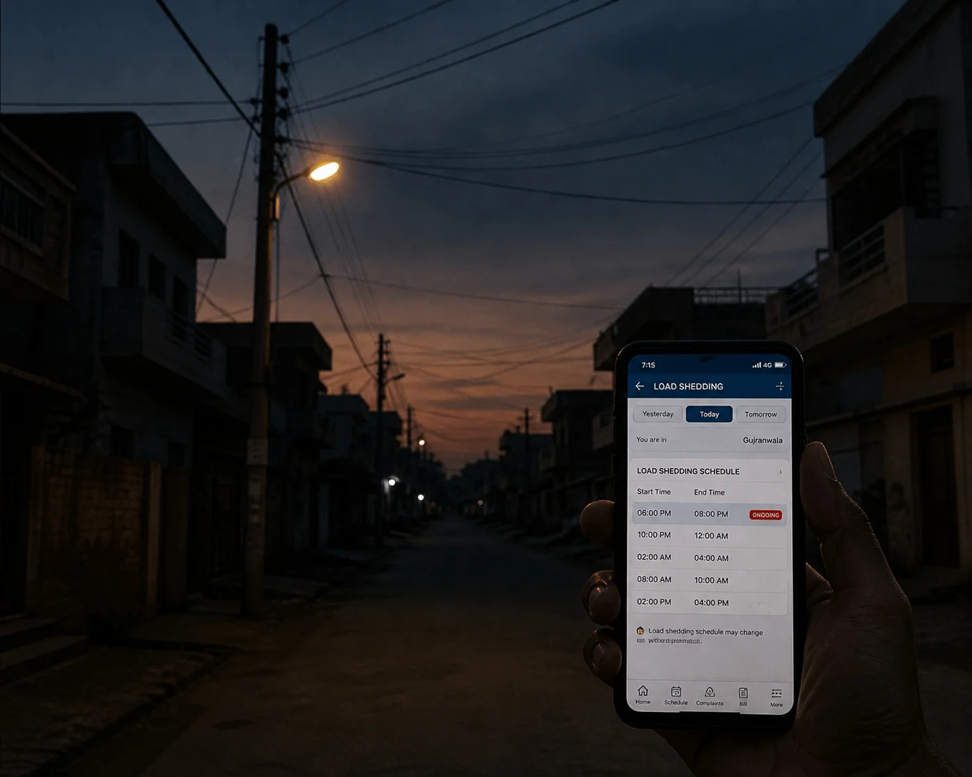 GEPCO Load Shedding Schedule 2026