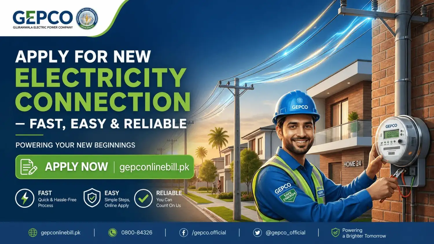 GEPCO new connection